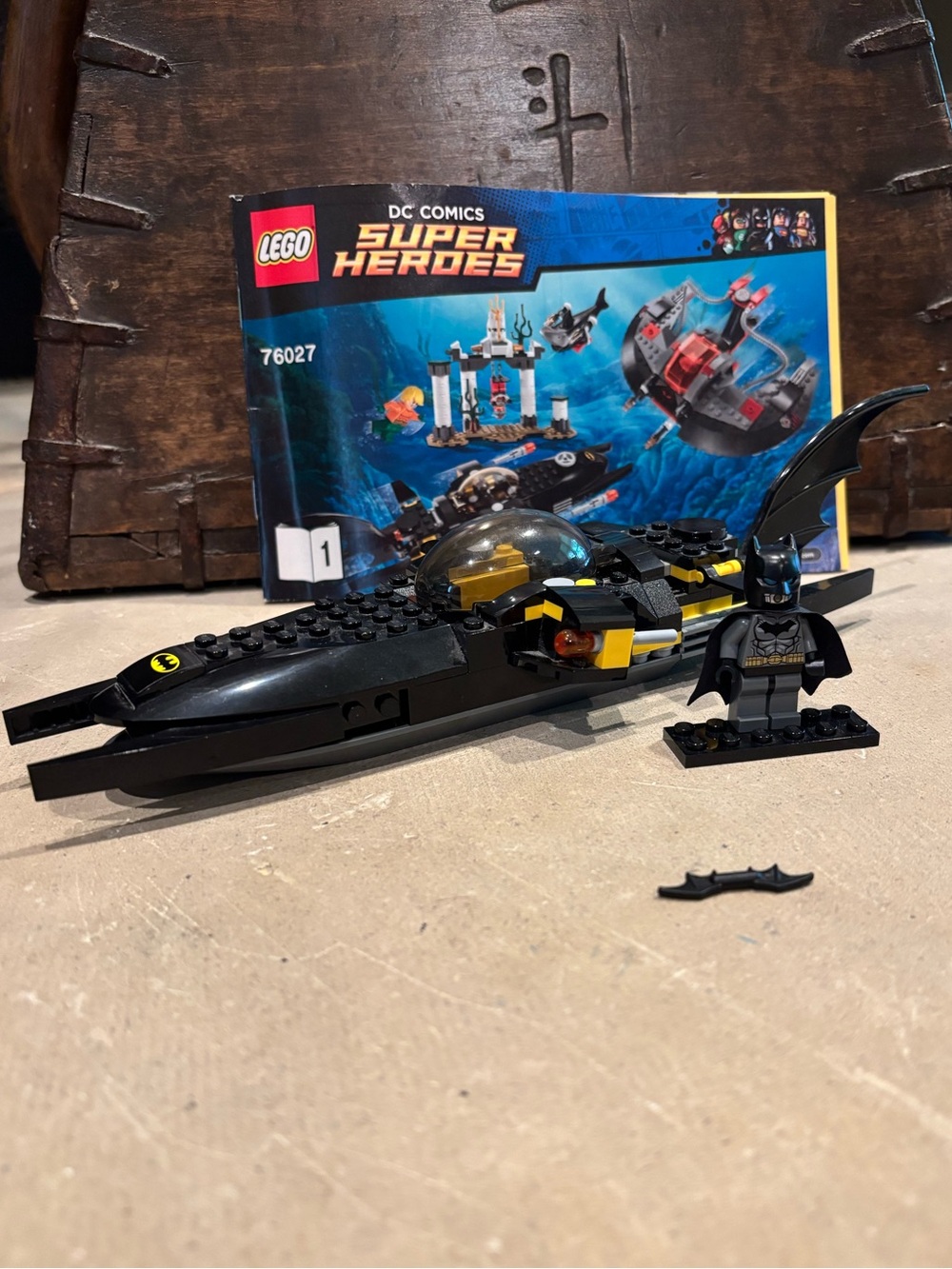 Batman Submarine from the LEGO DC Super Heroes set 76027